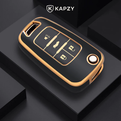 Case for Opel Vauxhall, Astra J, Corsa, Insignia, Mokka (4 Buttons) - Kapzy