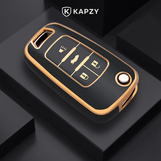 Case for Opel Vauxhall, Astra J, Corsa, Insignia, Mokka (4 Buttons) - Kapzy