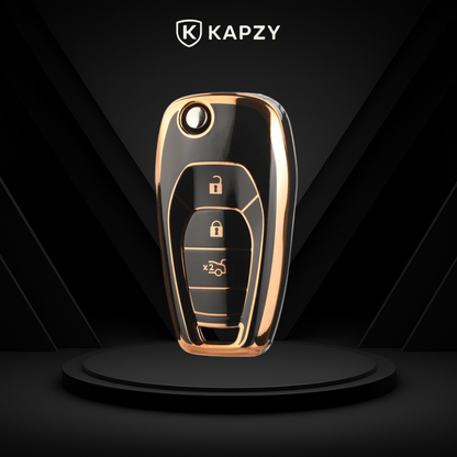 Case for Chevrolet Onix, Spin, Cruze, Tracker 3 Buttons - Kapzy