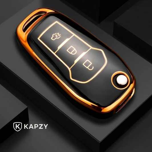 Case for Ford Fusion, Ka, Fiesta, Ecosport, Ranger Flip Key - Kapzy
