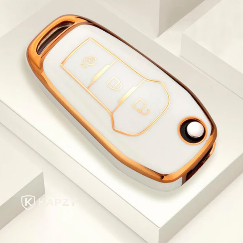 Case for Ford Fusion, Ka, Fiesta, Ecosport, Ranger Flip Key - Kapzy