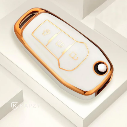 Case for Ford Fusion, Ka, Fiesta, Ecosport, Ranger Flip Key - Kapzy
