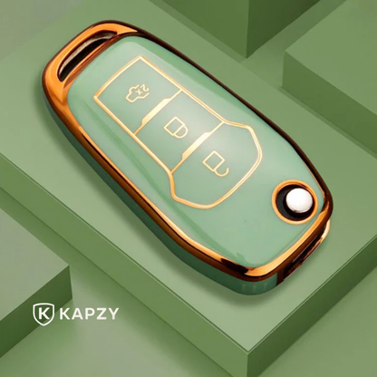 Case for Ford Fusion, Ka, Fiesta, Ecosport, Ranger Flip Key - Kapzy