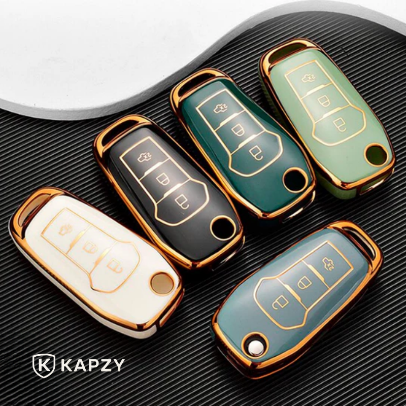 Case for Ford Fusion, Ka, Fiesta, Ecosport, Ranger Flip Key - Kapzy