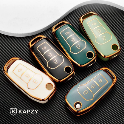 Case for Ford Fusion, Ka, Fiesta, Ecosport, Ranger Flip Key - Kapzy