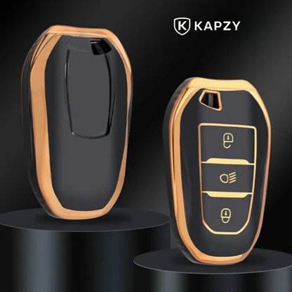 Case for Peugeot 208, 308, 408, 508, 2008, 3008, 4008, 5008 (Light Button) - Kapzy