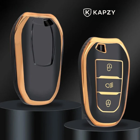 Case for Peugeot 208, 308, 408, 508, 2008, 3008, 4008, 5008 (Light Button) - Kapzy