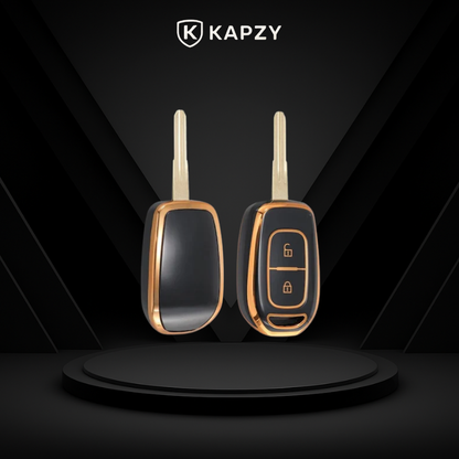 Case for Renault Clio, Captur, Laguna, Sandero, Kwid (2 Buttons) - Kapzy