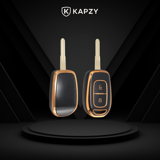 Case for Renault Clio, Captur, Laguna, Sandero, Kwid (2 Buttons) - Kapzy