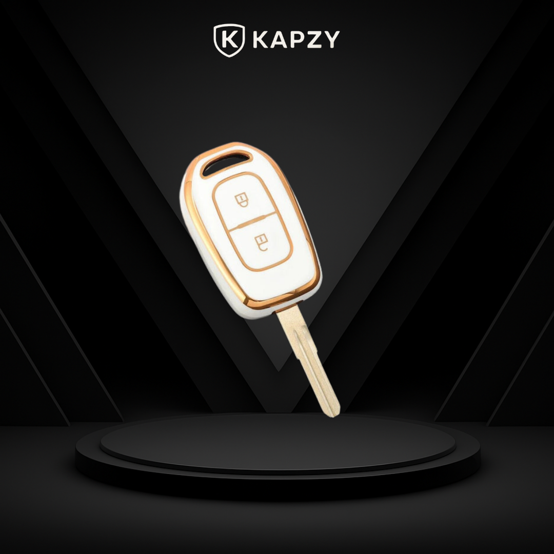 Case for Renault Clio, Captur, Laguna, Sandero, Kwid (2 Buttons) - Kapzy