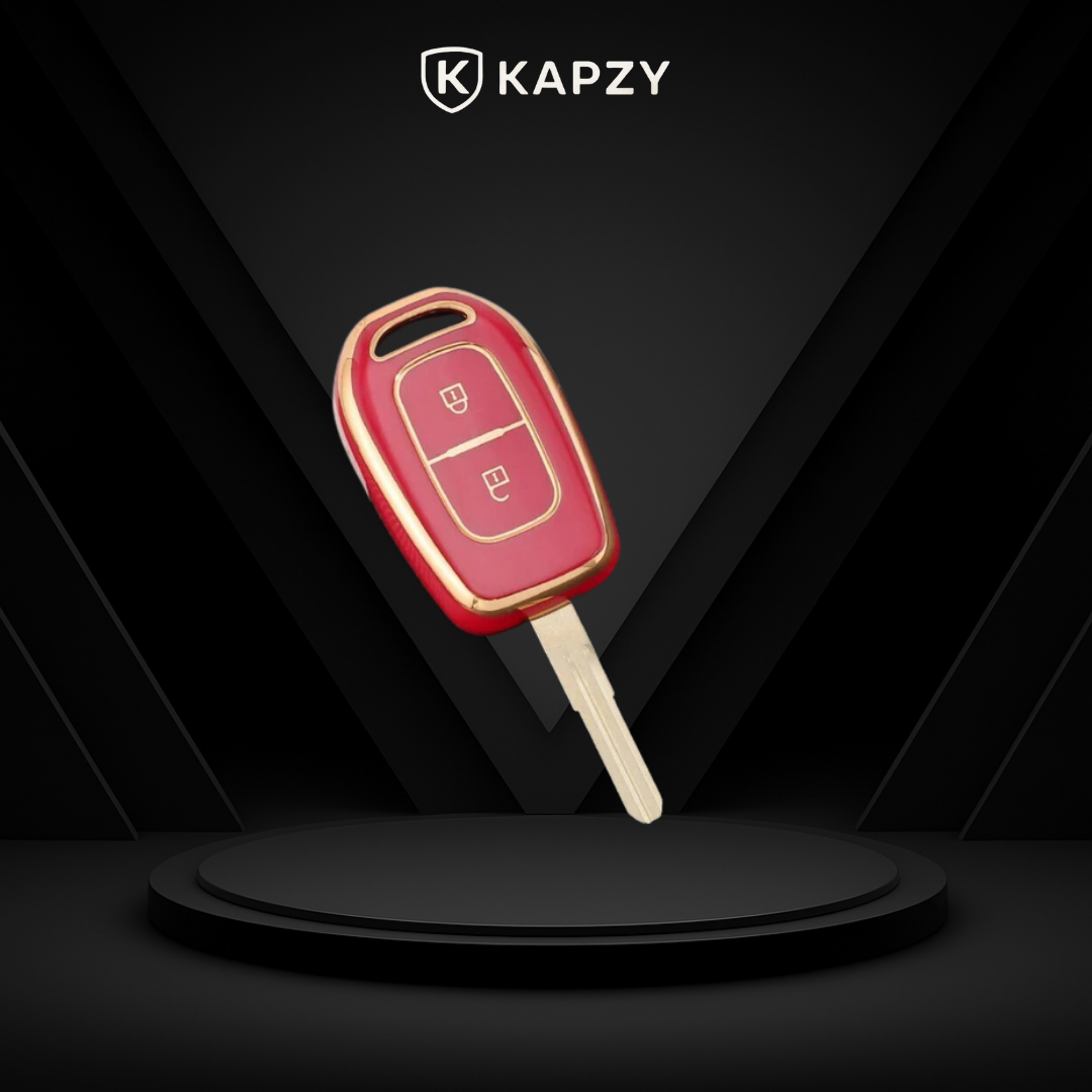 Case for Renault Clio, Captur, Laguna, Sandero, Kwid (2 Buttons) - Kapzy