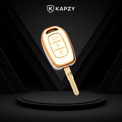 Case for Renault Clio, Captur, Laguna, Sandero, Kwid (3 Buttons) - Kapzy