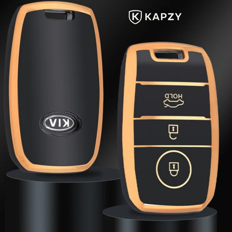 Case for KIA Sportage, Cerato, Optima, RIO, Picanto, Soul, Sorento, Sedona (3 Buttons) - Kapzy