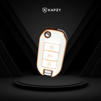 Case for Citroën C4, C3, C6, CACTUS (Light Button) - Kapzy