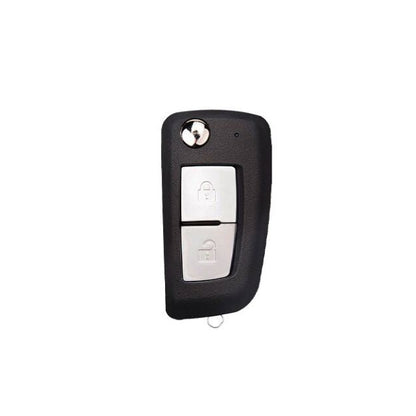 Case for Nissan X-Trail, Tiida, Altima, Pathfinder, Kicks, Livina, Sentra Flip Key (2 Buttons) - Kapzy