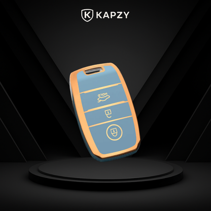 Case for KIA Sportage, Cerato, Optima, RIO, Picanto, Soul, Sorento, Sedona (3 Buttons) - Kapzy