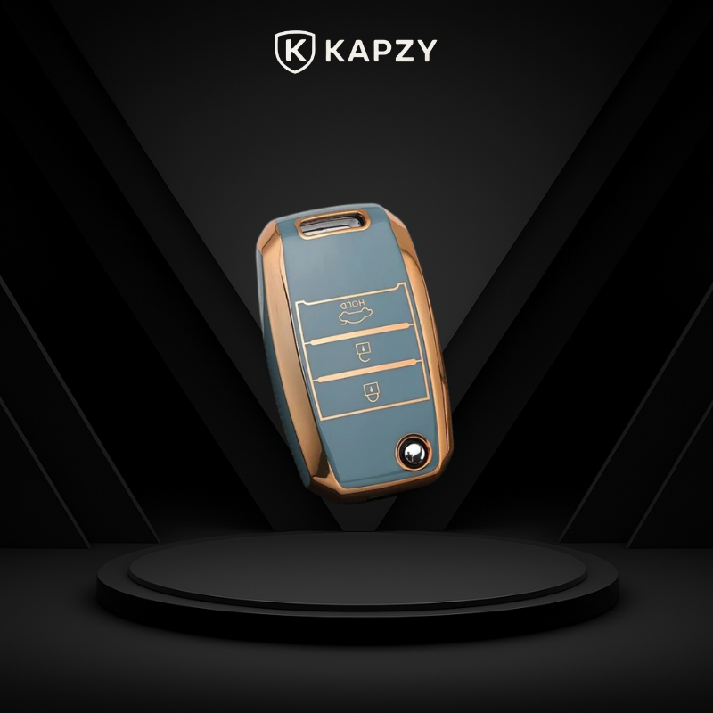 Case for KIA Rio, Sorento, Sportage, Soul, Picanto, Optima, Stinger, Cerato, Flip Key - Kapzy