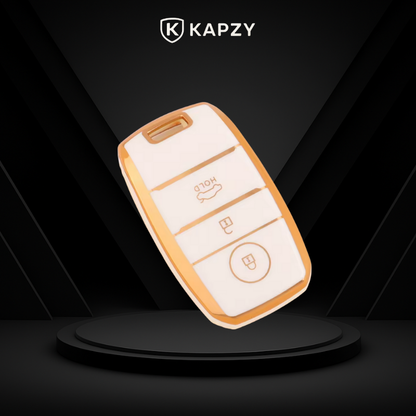 Case for KIA Sportage, Cerato, Optima, RIO, Picanto, Soul, Sorento, Sedona (3 Buttons) - Kapzy