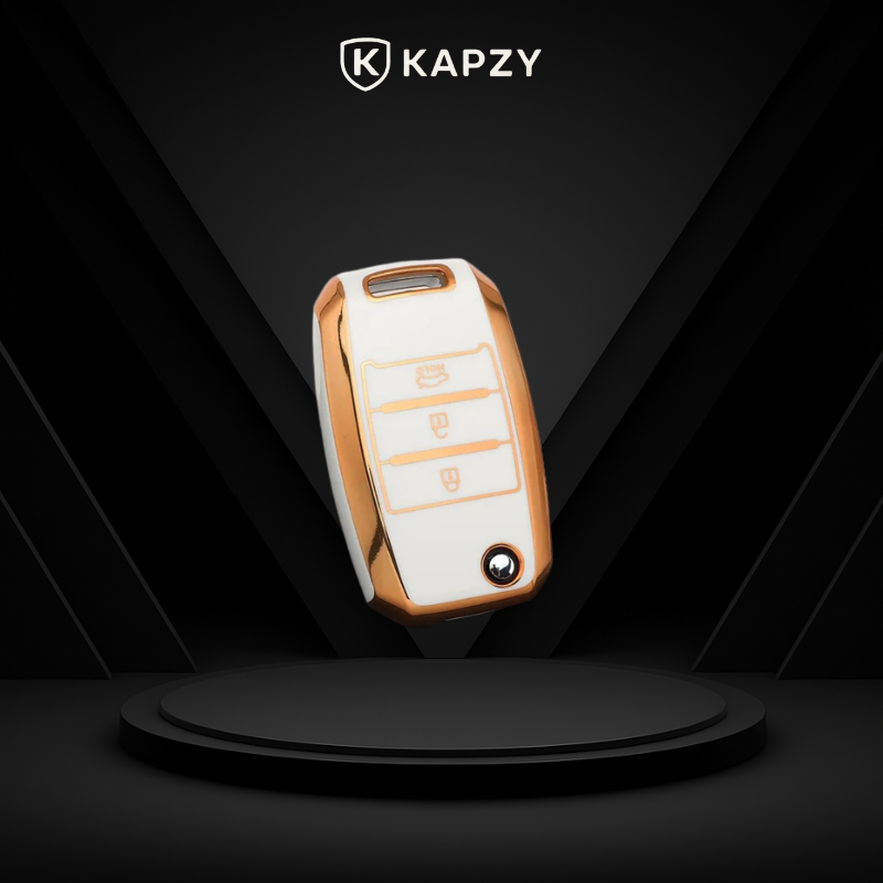 Case for KIA Rio, Sorento, Sportage, Soul, Picanto, Optima, Stinger, Cerato, Flip Key - Kapzy
