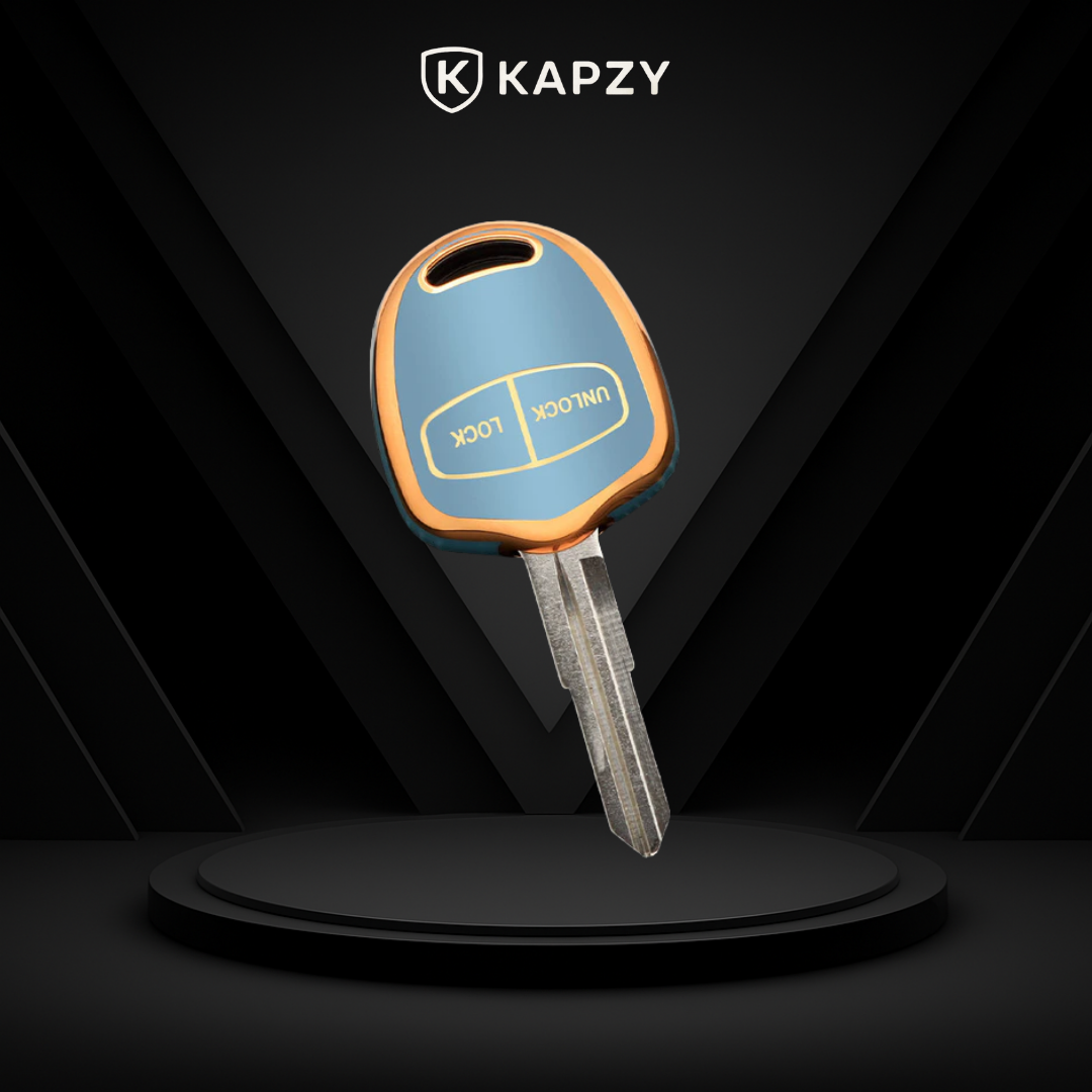 Case for Mitsubishi Evolution, Lancer, EX, Grandis, Outlander, Triton, Pajero, ASX (2 Buttons) - Kapzy