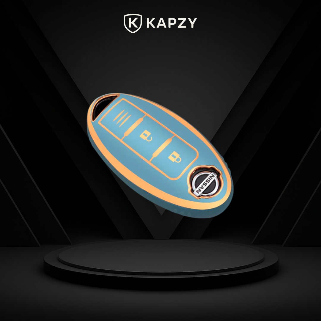 Case for Nissan X-Trail, Tiida, Altima, Pathfinder, Kicks, Livina, Sentra Smart Key - Kapzy