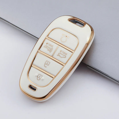 Case for Hyundai 5 Buttons Smart Key - Kapzy