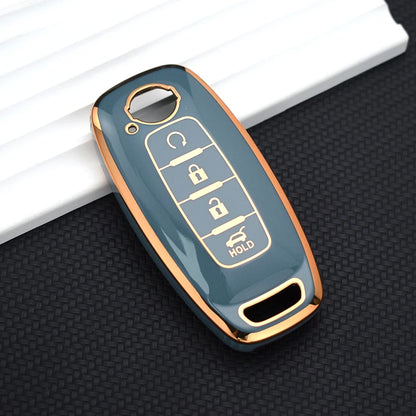 Case For Nissan X-trail T33 J12 Altima Ariya 2022 2023 Smart Key 4 Buttons (Trunk Button) - Kapzy