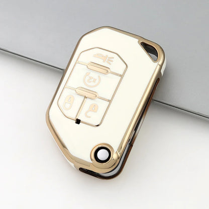 Case for Jeep Wrangler JL TJ Gladiator JT 2018 2019 (4 Buttons) - Kapzy