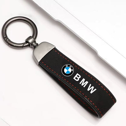 Brand Suede Keychain – Kapzy