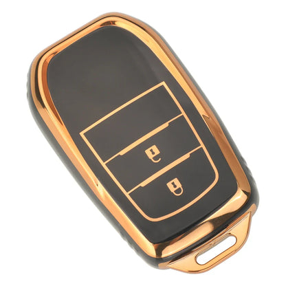 Case for Toyota Hilux, Land Cruiser 200, Camry, Corolla, RAV4, SW4, 2 Buttons - Kapzy