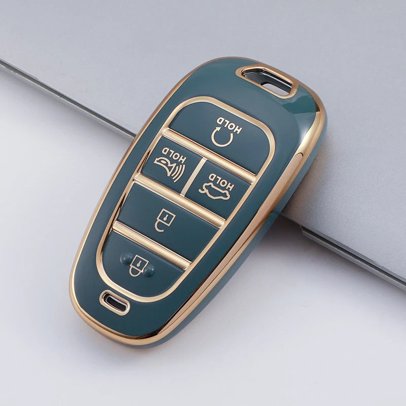 Case for Hyundai 5 Buttons Smart Key - Kapzy