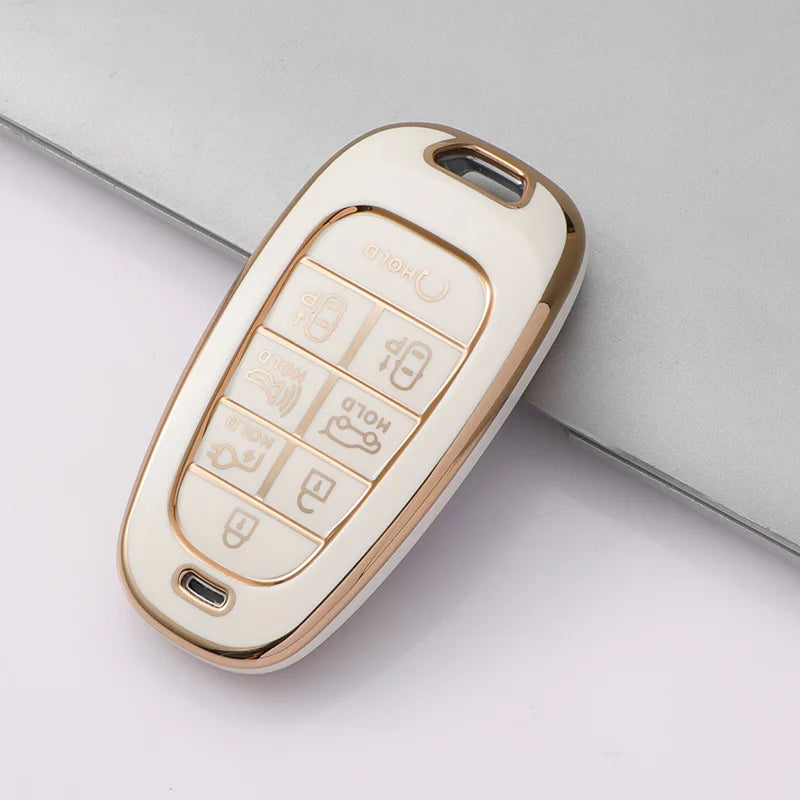 Case for Hyundai 7 Buttons Smart Key - Kapzy