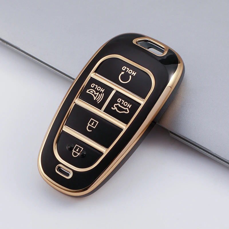 Case for Hyundai 5 Buttons Smart Key - Kapzy