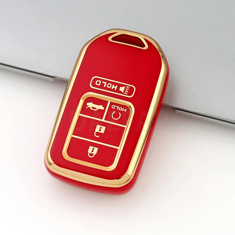 Case for Honda Accord Civic Cr-V Hr-V Fit Odyssey Jed Crosstour Crider (5 Buttons) Kapzy