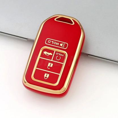Case for Honda Accord Civic Cr-V Hr-V Fit Odyssey Jed Crosstour Crider (5 Buttons) Kapzy