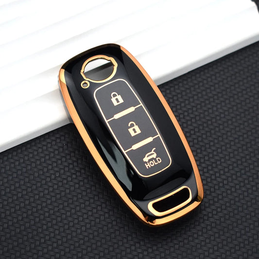 Case For Nissan X-trail T33 J12 Altima Ariya 2022 2023 Smart Key 3 Buttons (Trunk Button) - Kapzy