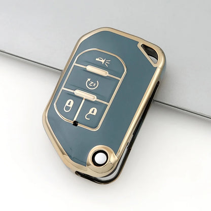Case for Jeep Wrangler JL TJ Gladiator JT 2018 2019 (4 Buttons) - Kapzy
