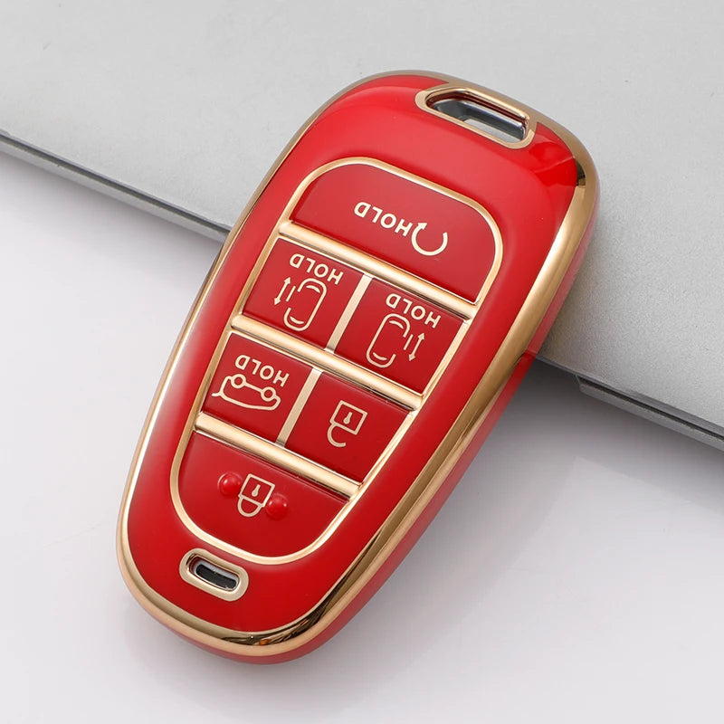 Case for Hyundai 6 Buttons Smart Key (A Model) - Kapzy