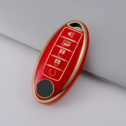 Case for Nissan Rouge, Maxima, Altima, Sentra Smart Key (5 Buttons) - Kapzy