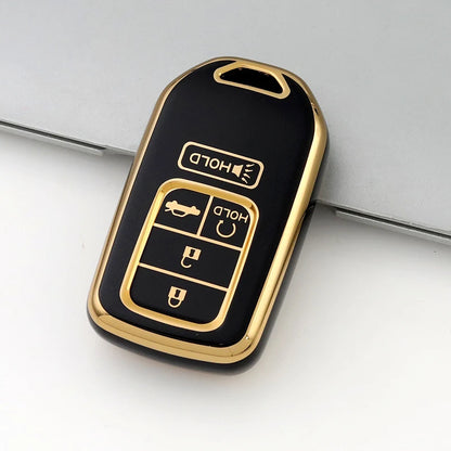 Case for Honda Accord Civic Cr-V Hr-V Fit Odyssey Jed Crosstour Crider (5 Buttons) Kapzy