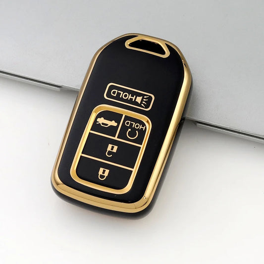 Case for Honda Accord Civic Cr-V Hr-V Fit Odyssey Jed Crosstour Crider (5 Buttons) Kapzy