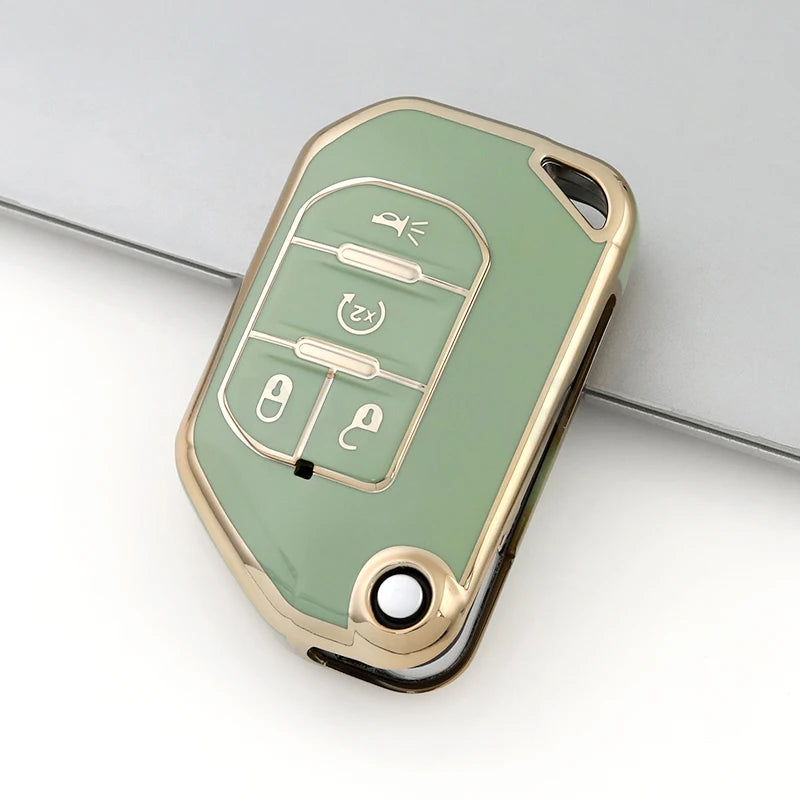 Case for Jeep Wrangler JL TJ Gladiator JT 2018 2019 (4 Buttons) - Kapzy