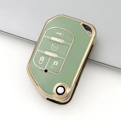 Case for Jeep Wrangler JL TJ Gladiator JT 2018 2019 (4 Buttons) - Kapzy