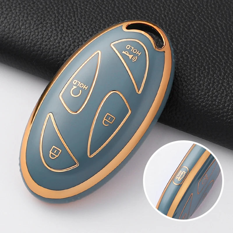 Case for Hyundai Grandeur GN7 Kona Ev 2023 5 Buttons - Kapzy