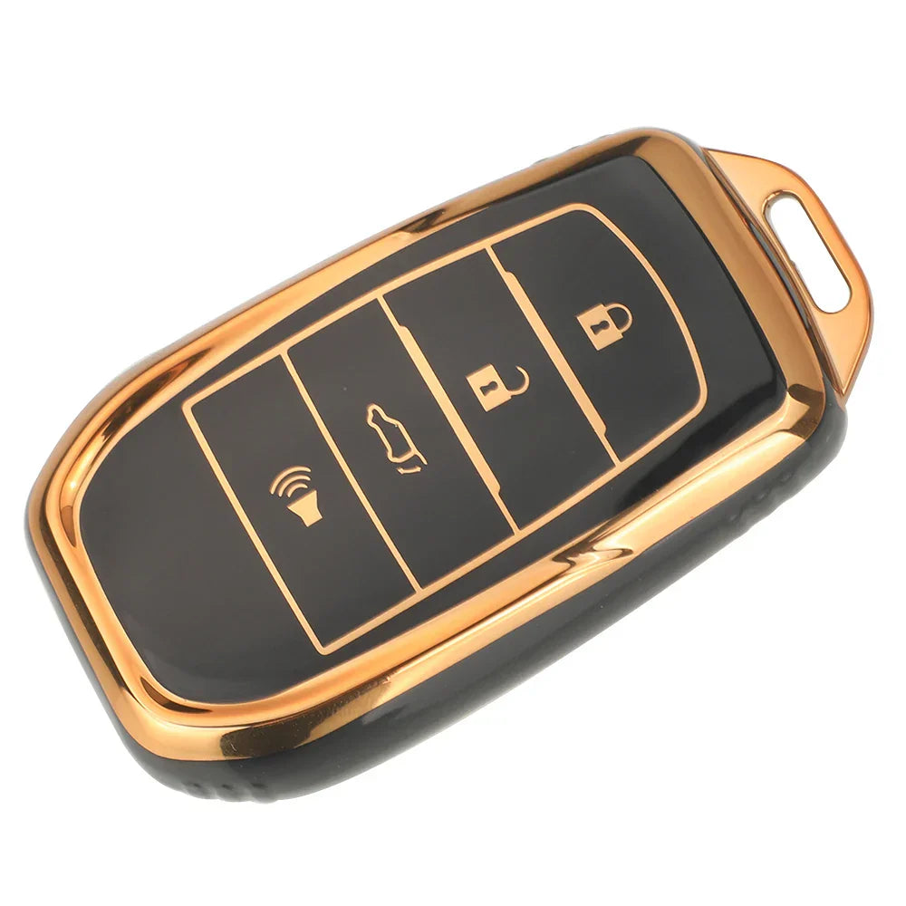 Case for Toyota Hilux, Land Cruiser 200, Camry, Corolla, RAV4, SW4, 4 Buttons - Kapzy