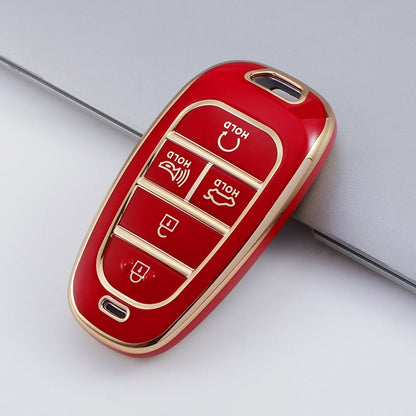 Case for Hyundai 5 Buttons Smart Key - Kapzy