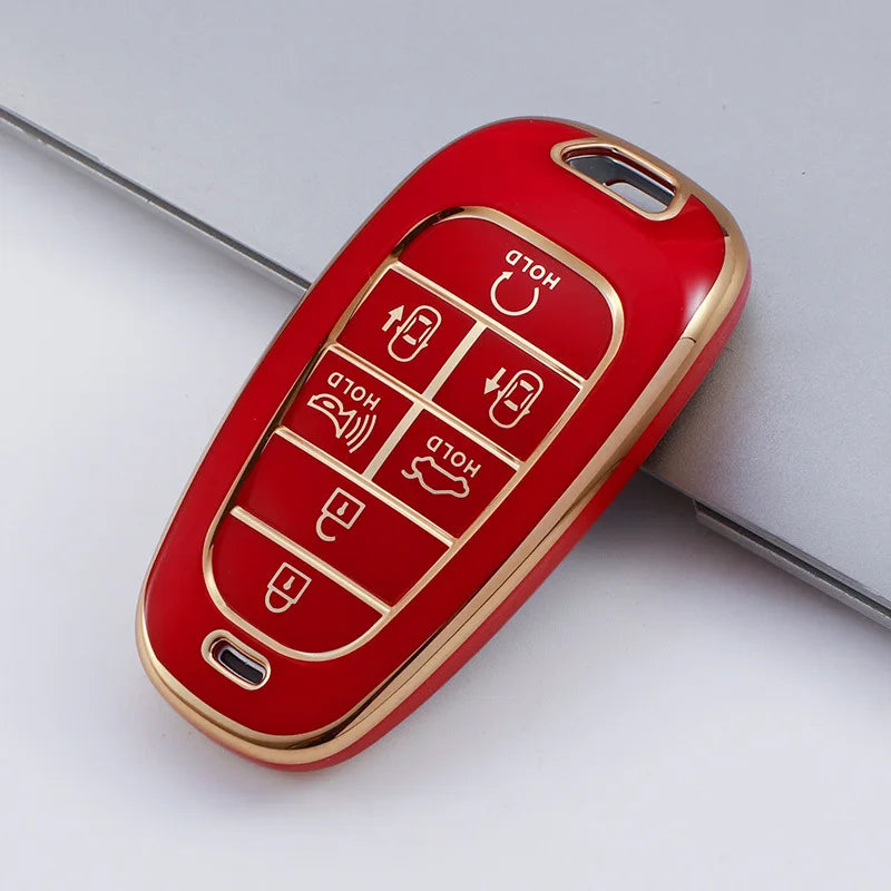 Case for Hyundai 7 Buttons Smart Key - Kapzy