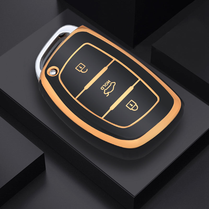 Case for Hyundai Tucson, Sonata, Santa Fe, Elantra, ix35, Hb20 Smart Key - Kapzy