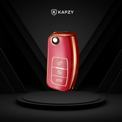 Case for Ford Fusion, Ka, Fiesta, Ecosport, Ranger Flip Key - Kapzy