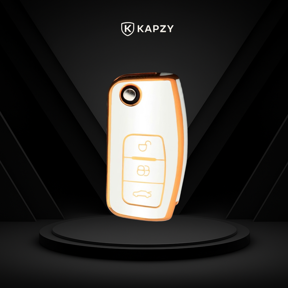 Case for Ford Fusion, Ka, Fiesta, Ecosport, Ranger Flip Key - Kapzy